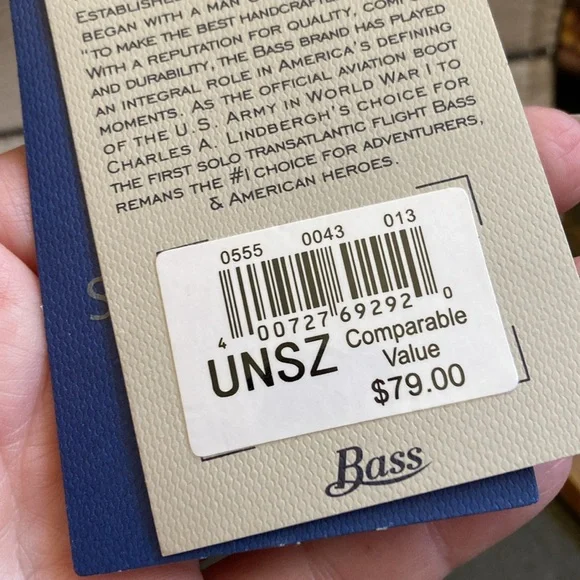 G. H. Bass & Company Leather Cream Satchel Handbag NWT - Picture 9 of 11